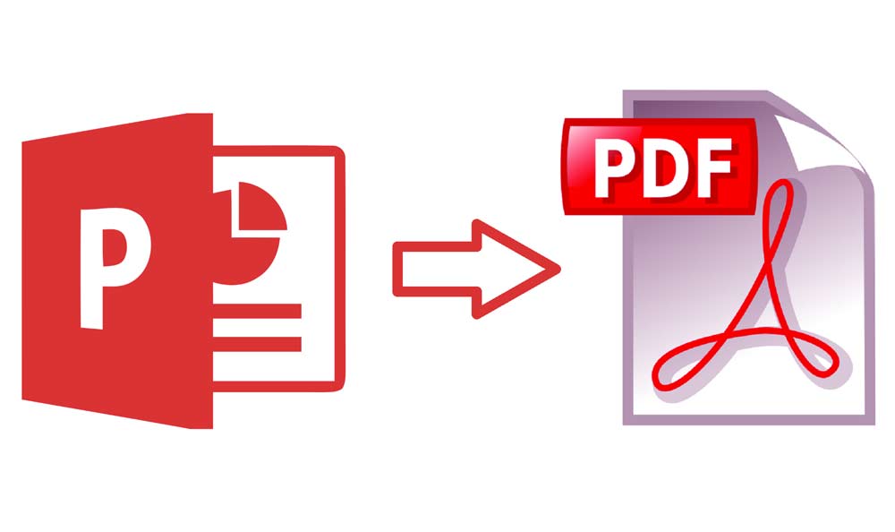 how to convert ppt to pdf
