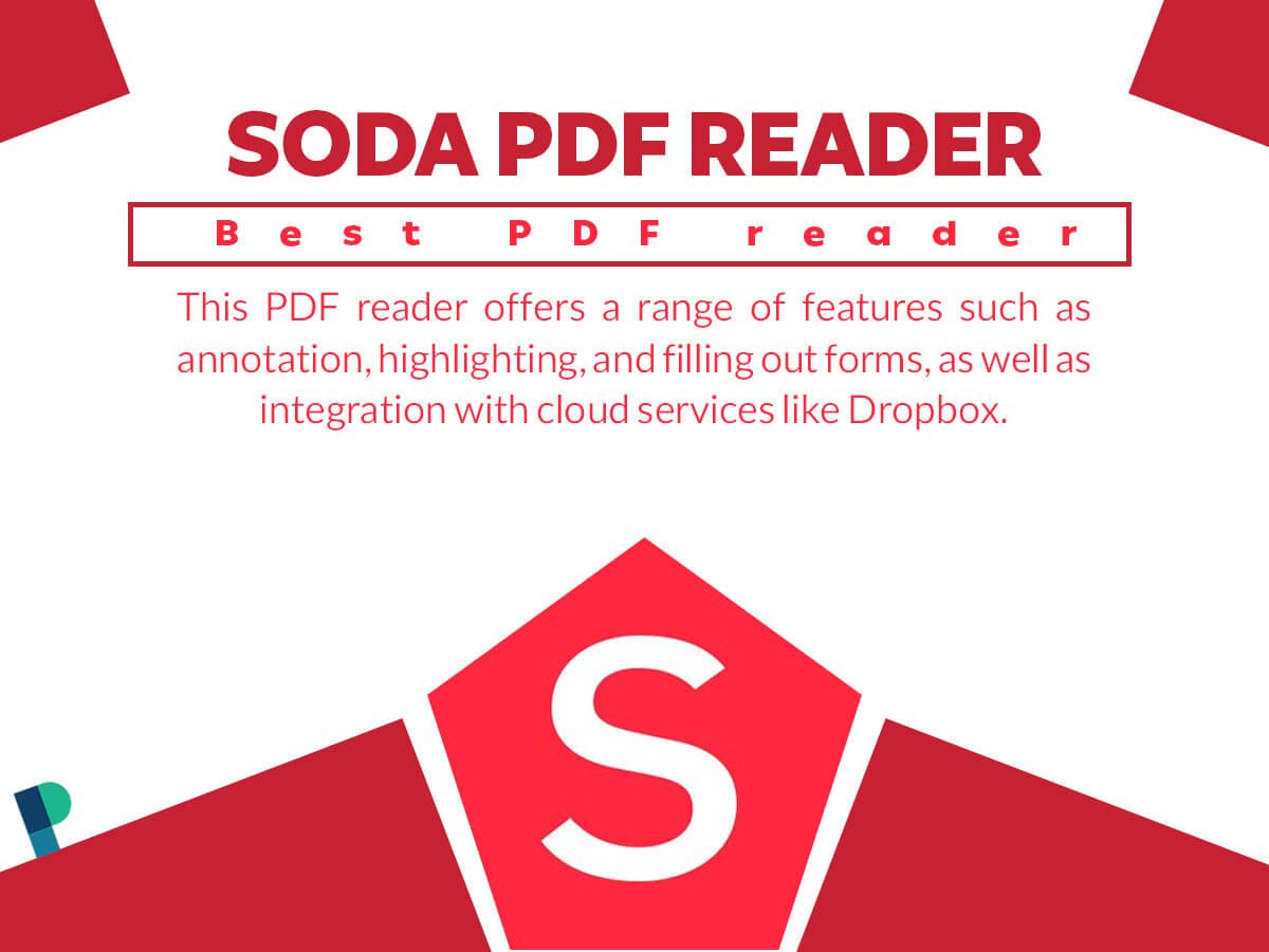 Soda PDF Reader- best pdf reader for Windows