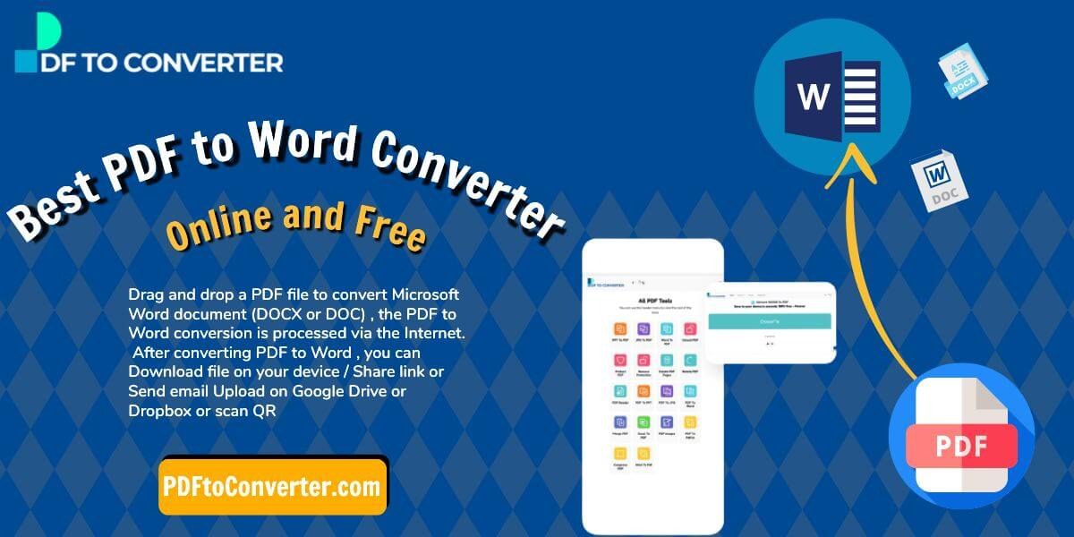 Best PDF to Word Converter pdftoconverter.com