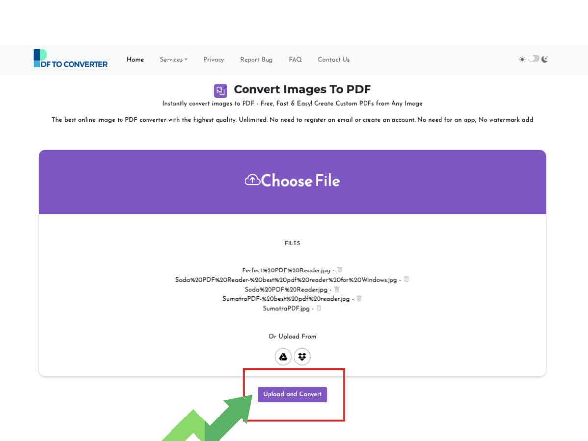 Guide to Convert PNG to PDF