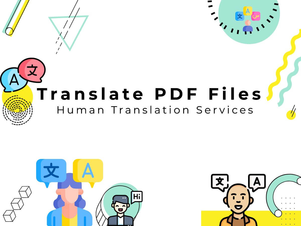 HOW TO Translate PDF files to English with Human Translation Services