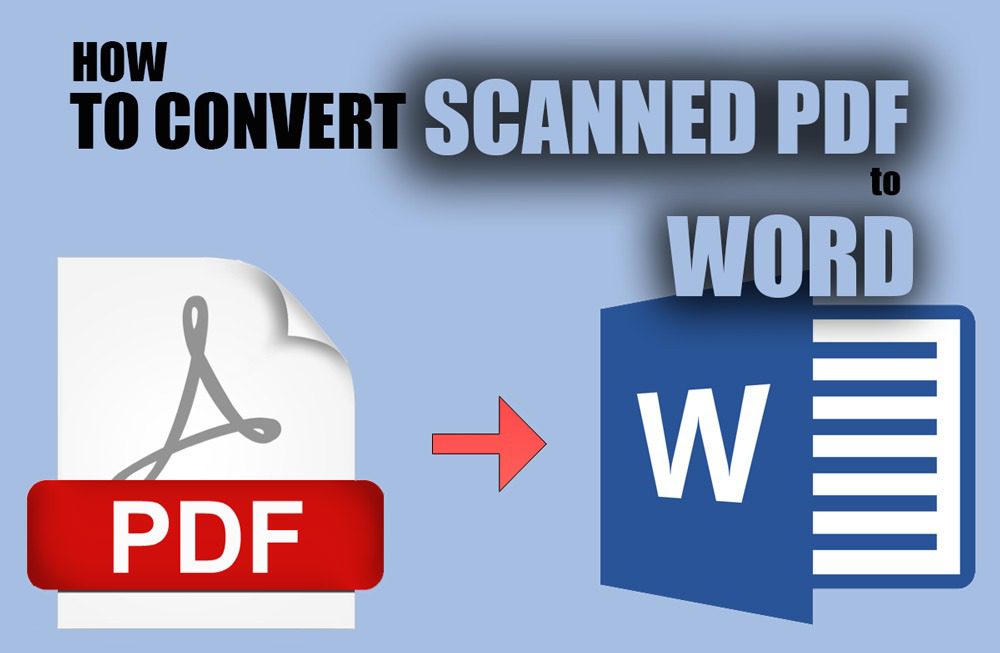 How to Convert Scanned PDF to Word