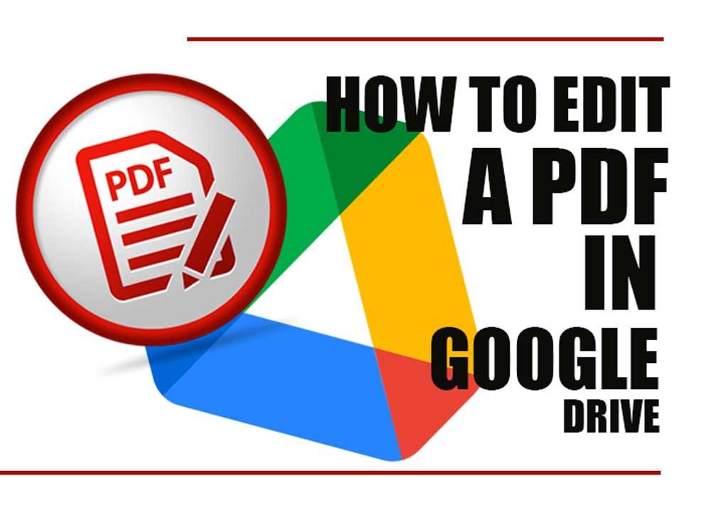 How to Edit a PDF in Google Drive?