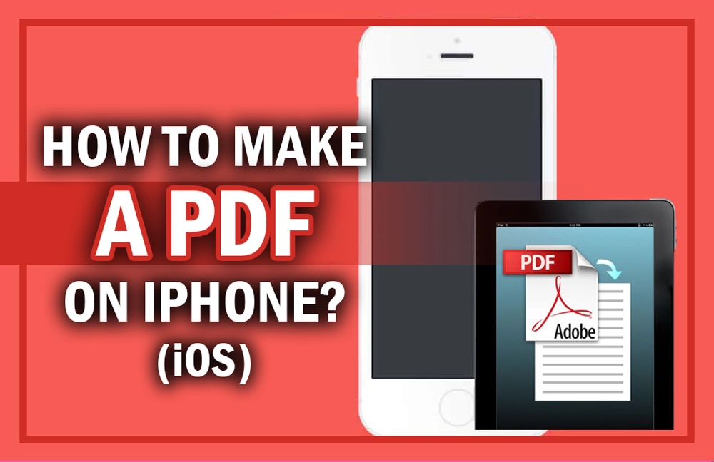 How to make a PDF file on iPhone -IOS