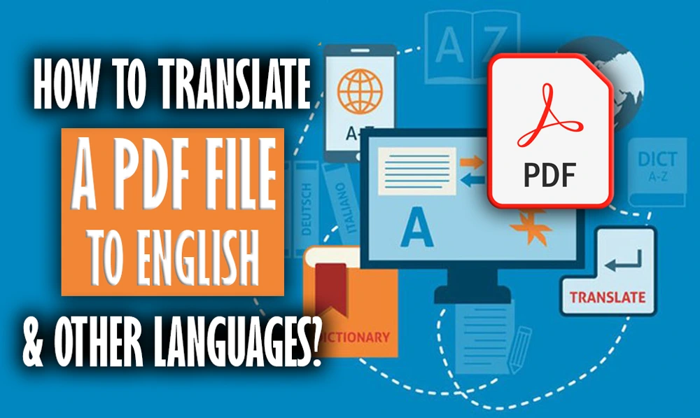How to translate a pdf to English from any language