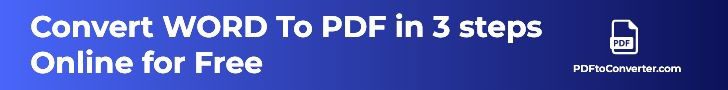 Convert Word to pdf in 3 steps Online for Freedoc to pdf