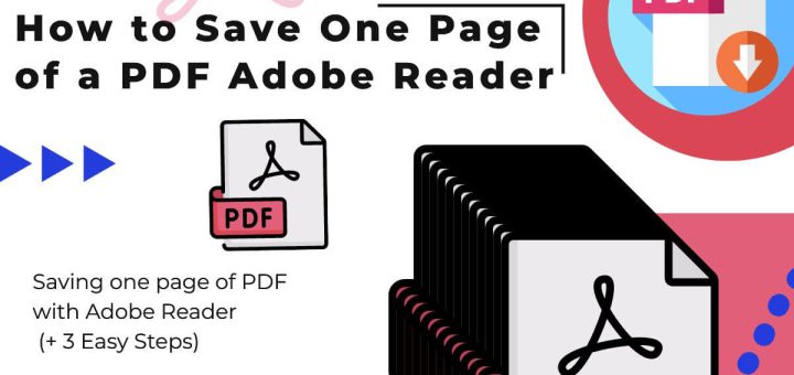 Saving one page of PDF with Adobe Reader