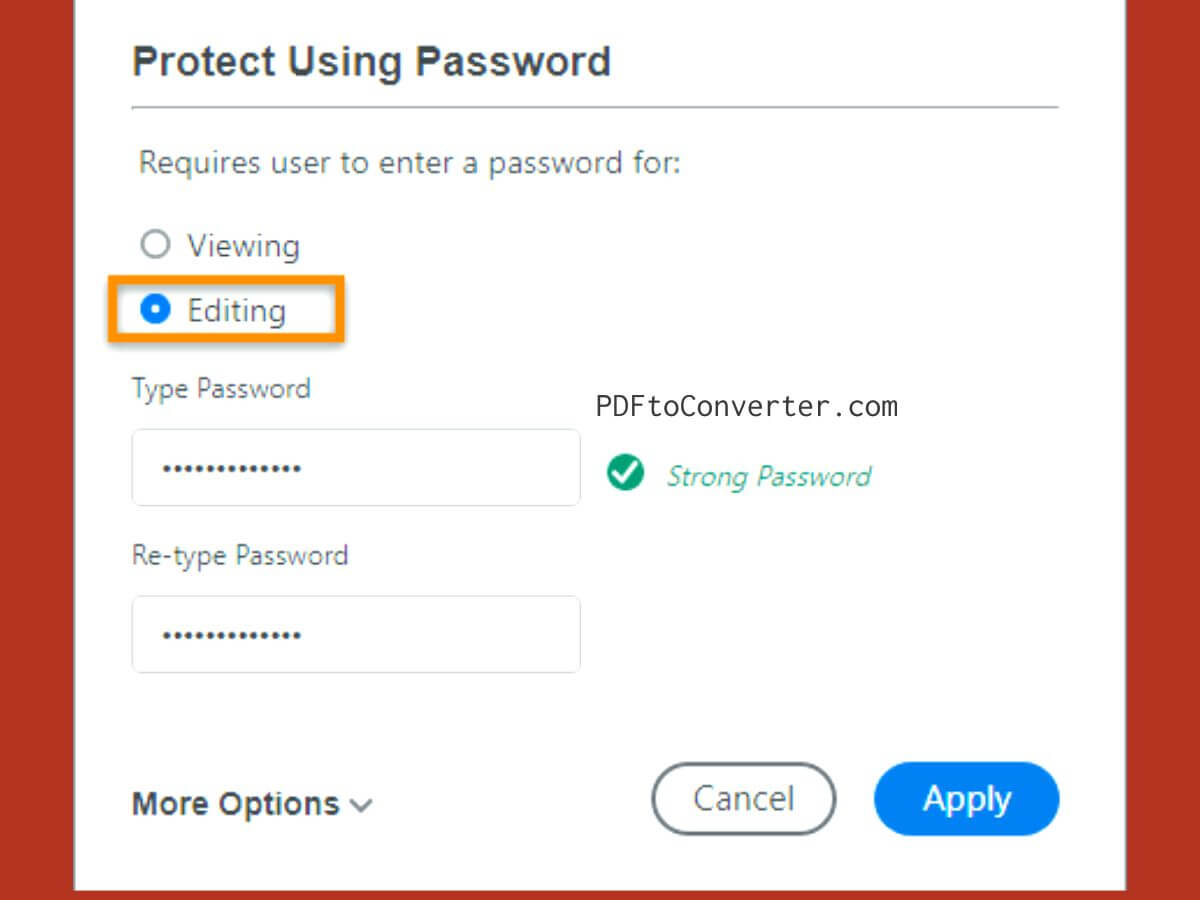 password protect pdf in adobe reader 