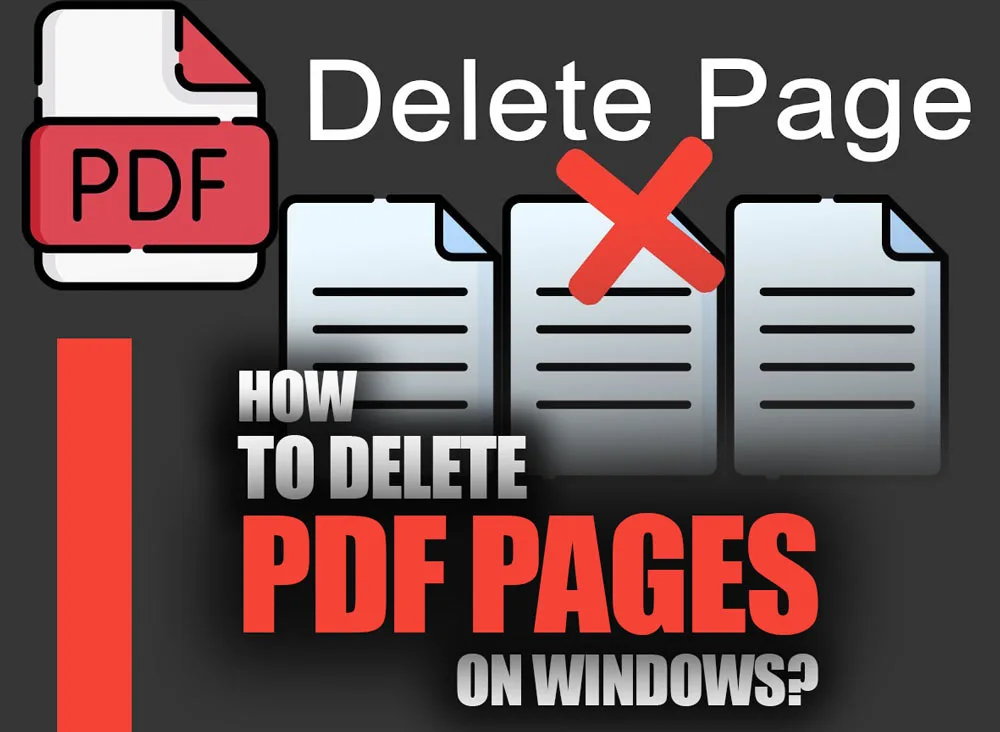 How to delete PDF pages on Windows