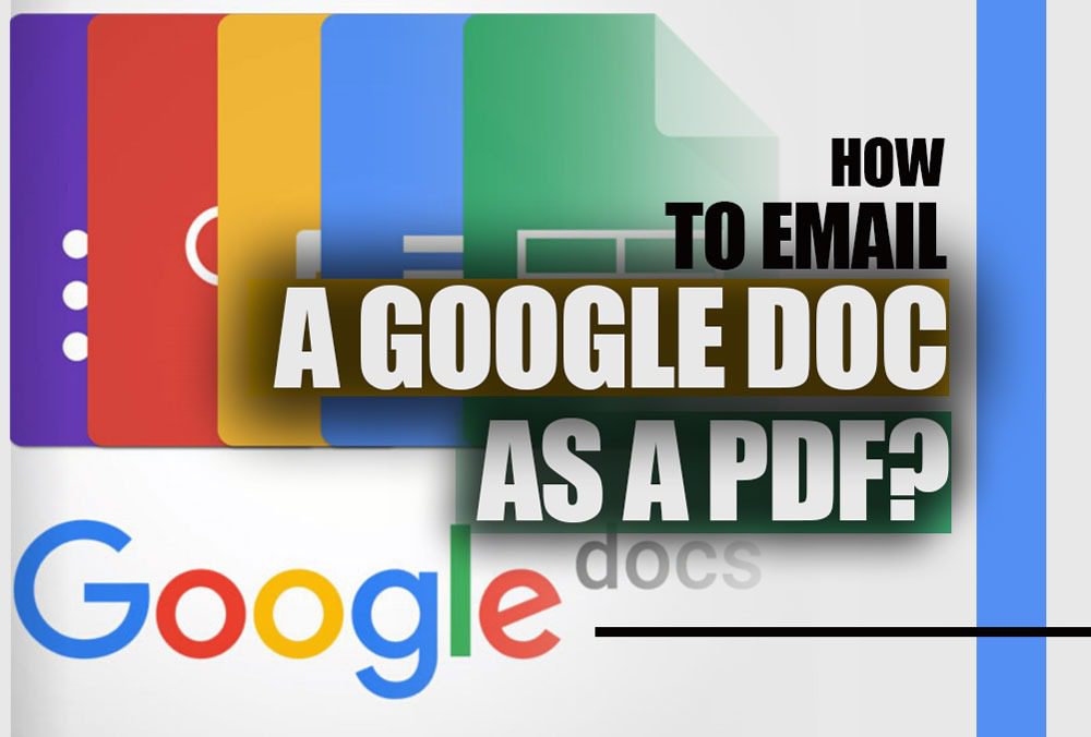 How to email a Google doc as a PDF