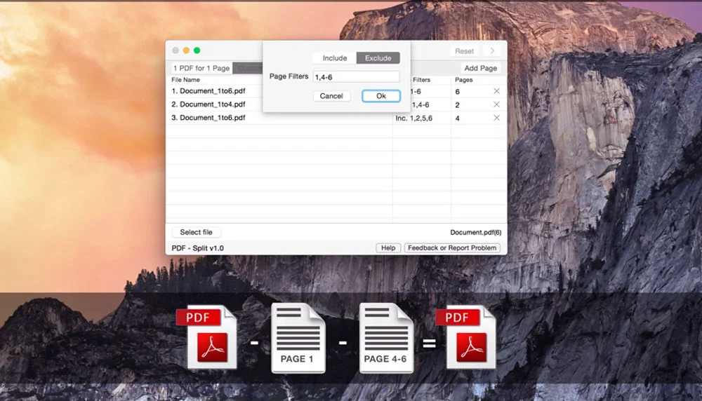 merging PDF files on Mac