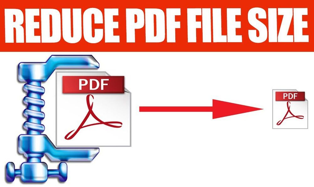 reduce PDF file size in Adobe reader