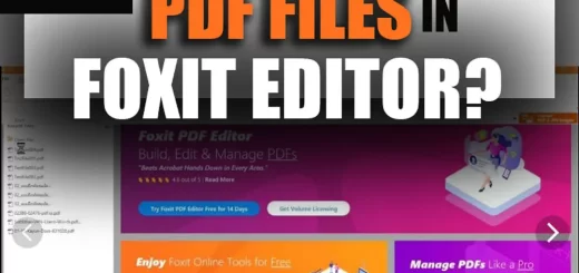 How to Merge PDF Files in Foxit Editor