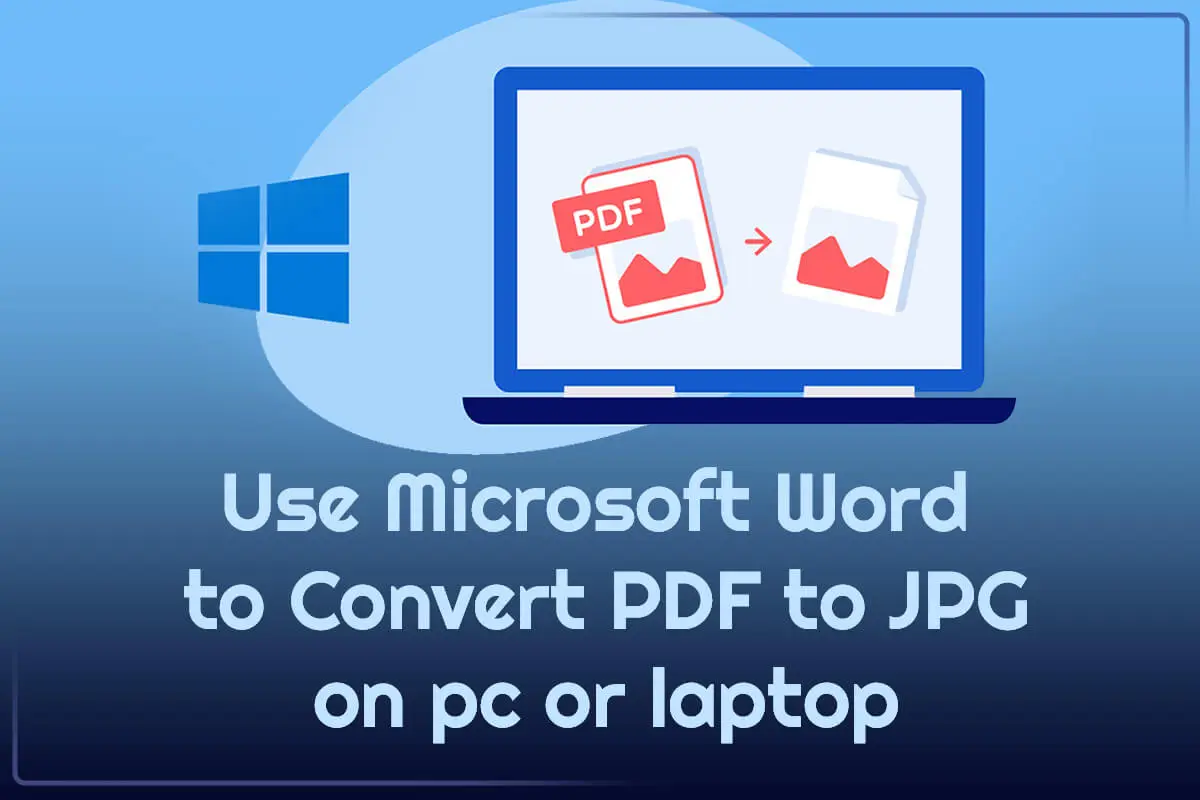 how to convert pdf to jpg in microsoft word