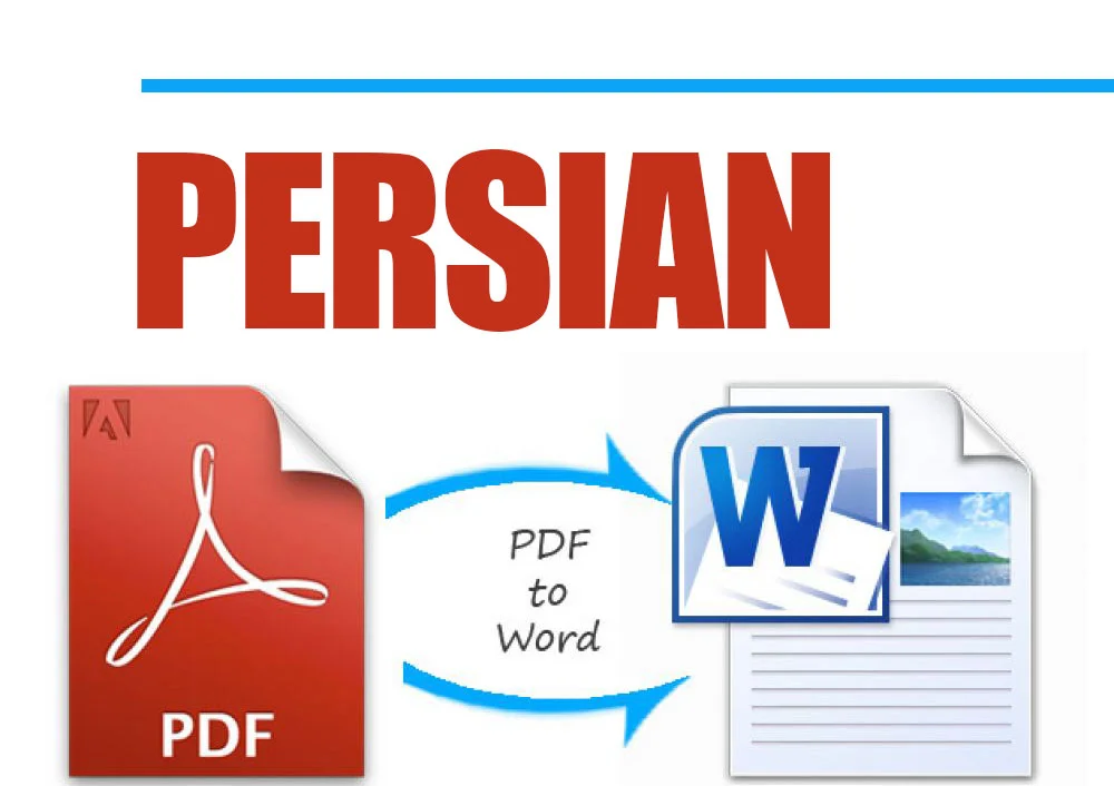 convert pdf to word online support persian