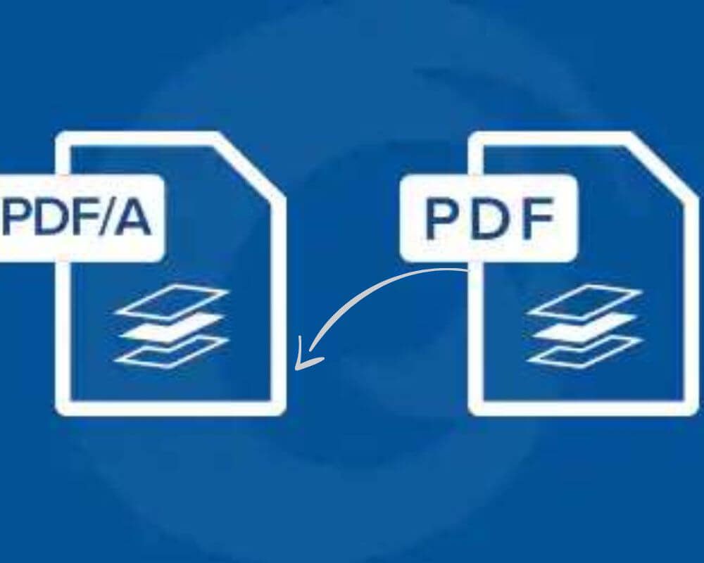 What is difference between PDF and PDF A?