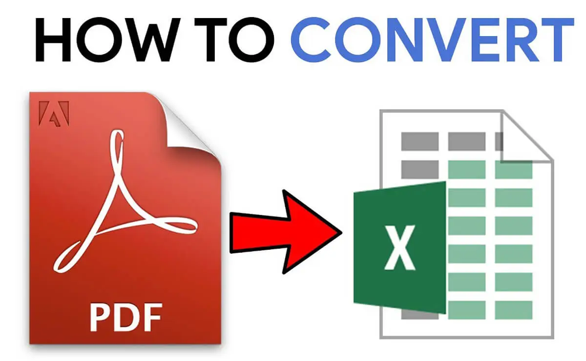 converting a PDF to an Excel spreadsheet without losing any formatting