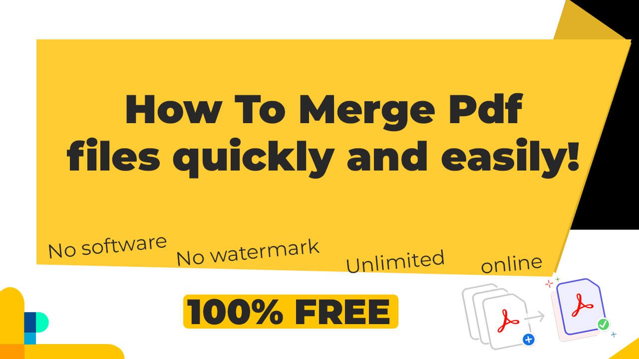 How To Merge Pdf files quickly and easily!