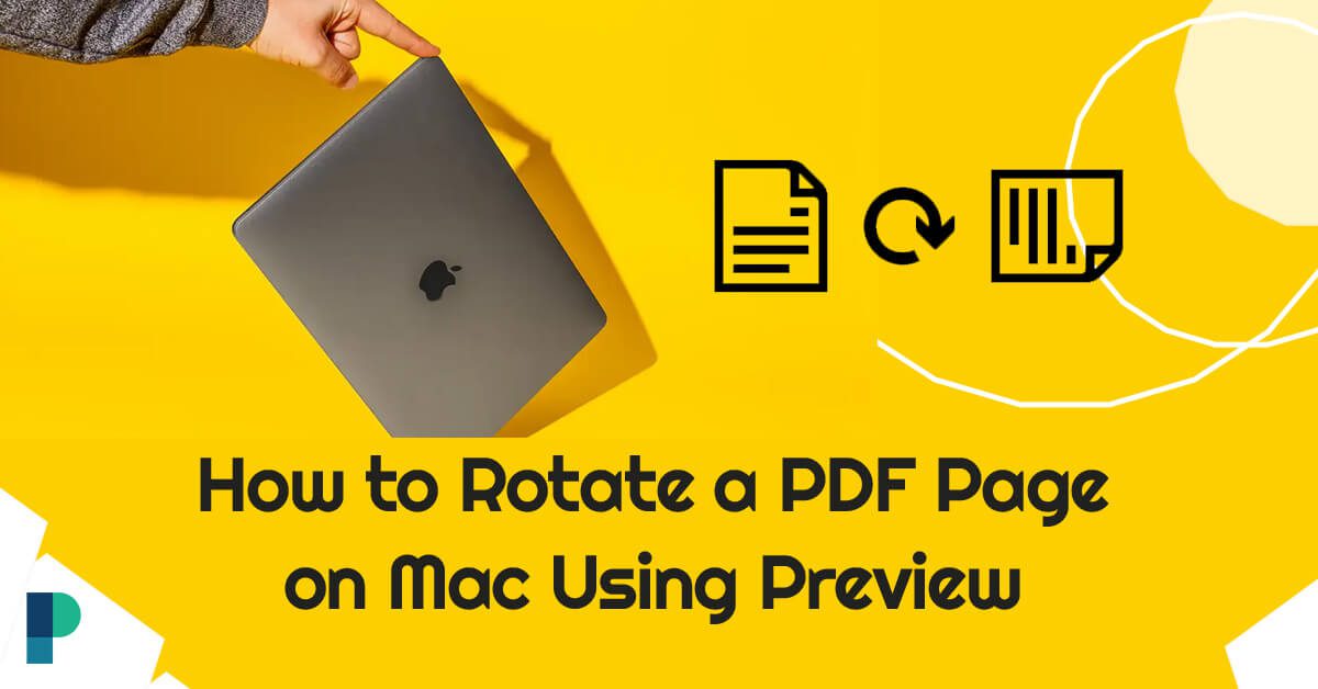 How to Rotate a PDF Page on Mac Using Preview
