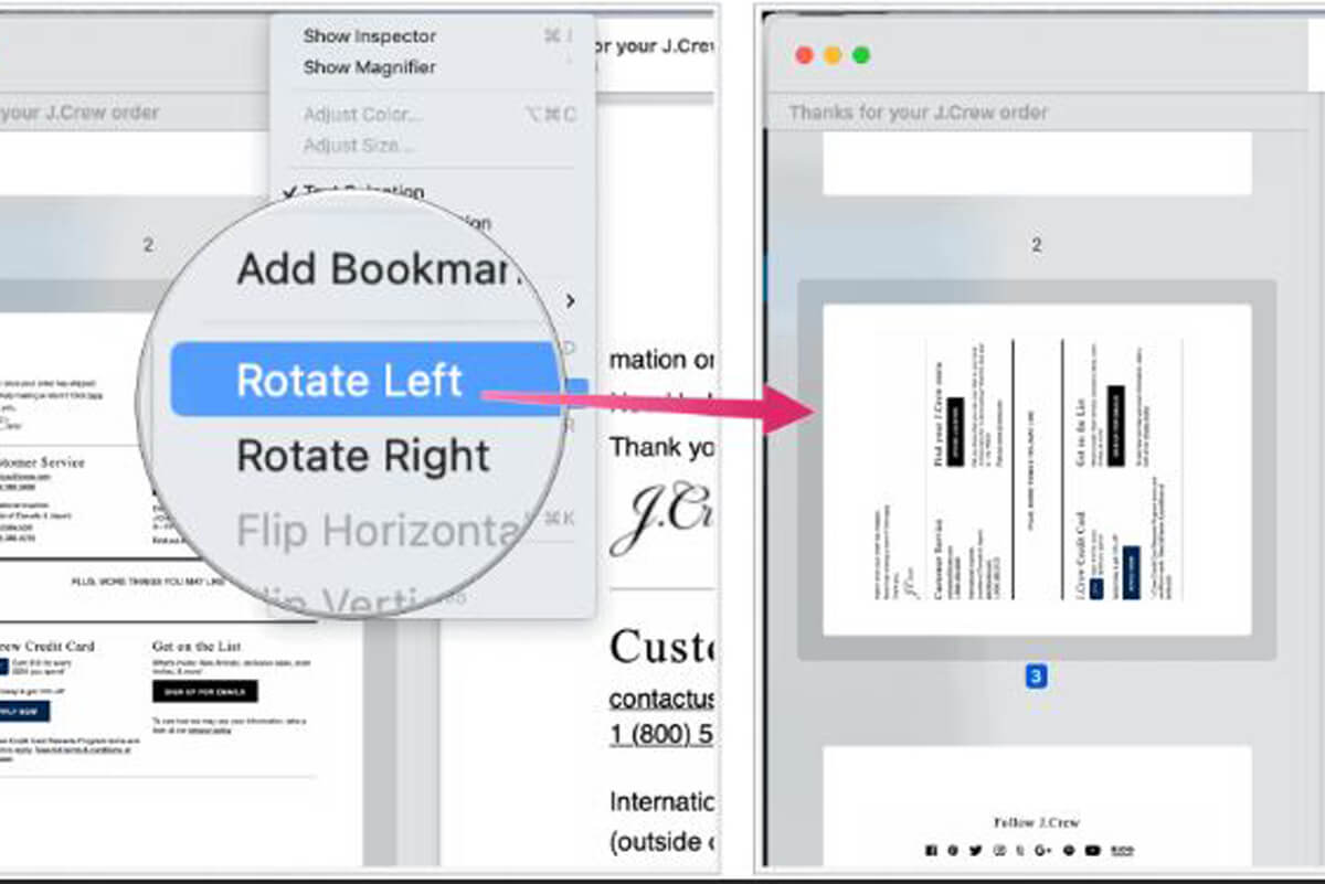 Rotate PDFs on your Mac with Preview | Step-by-step Guide