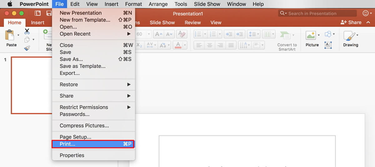 how to convert a pdf to powerpoint mac