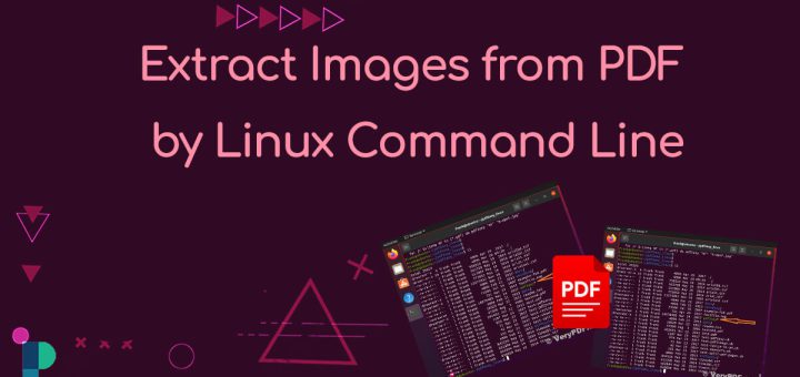 Extract Images from PDF by Linux Command Line