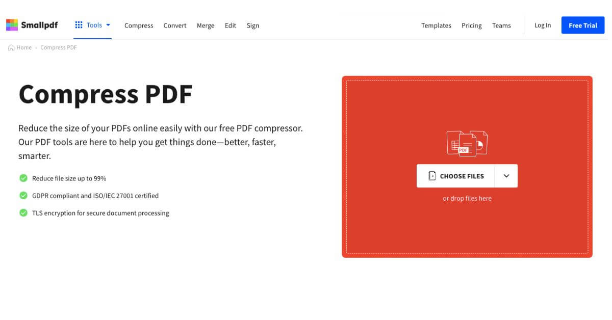 How to Decrease PDF Size on Mac Online for Free