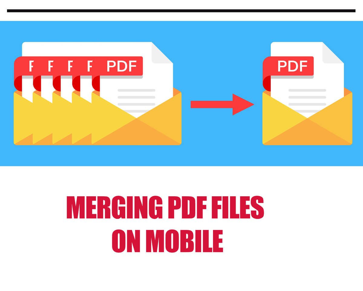 merge PDF files into one on Mobile